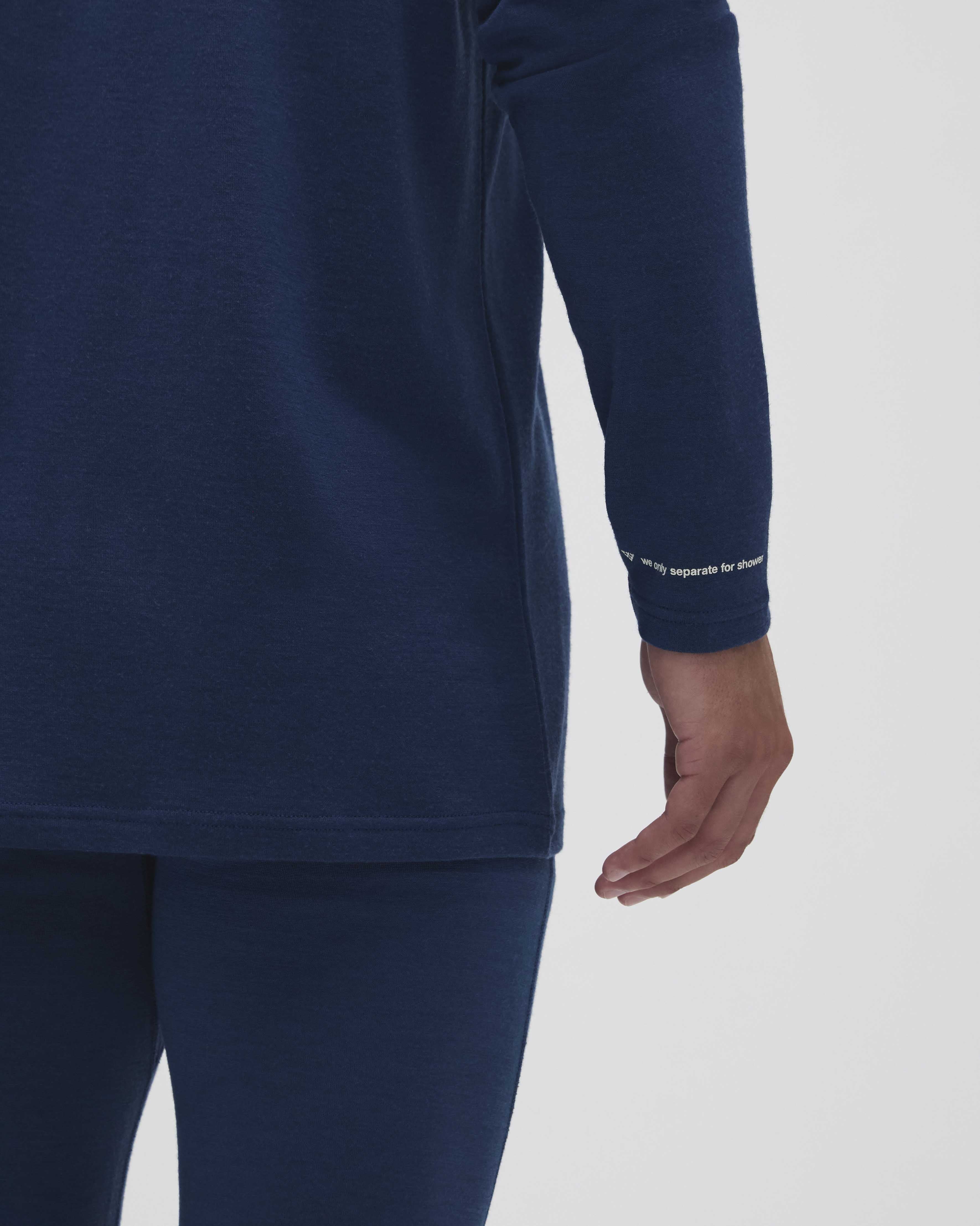 Men's Merino Wool Long Sleeve Tee - Image 2